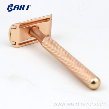 Baili Gold Safety Razor Blades Razors Shaving Shave Razor